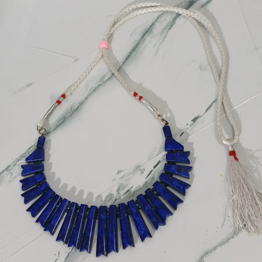 Lapis Lazuli Stone Vintage Jewelry set