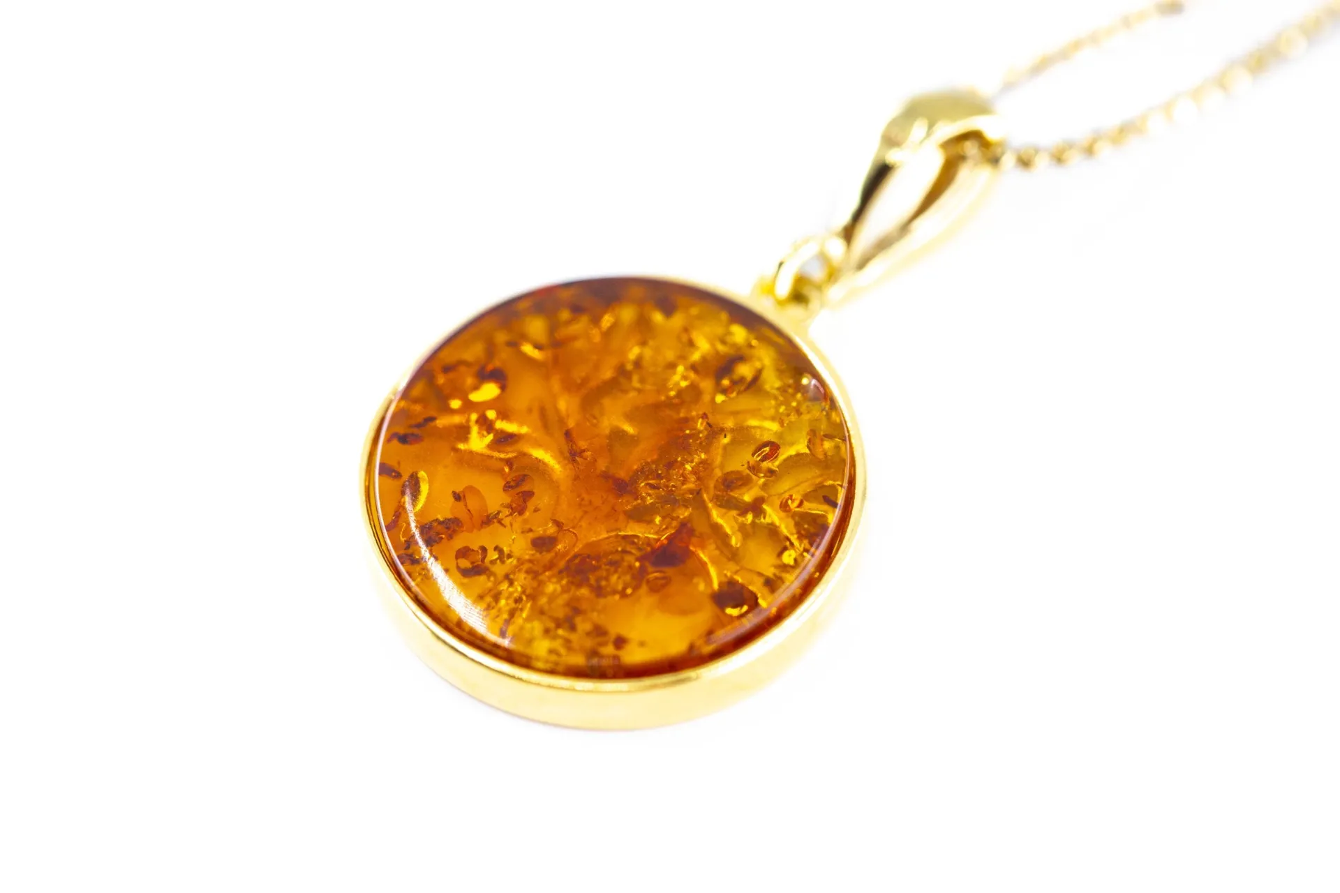 Large Gold Plated Tree of Life Pendant