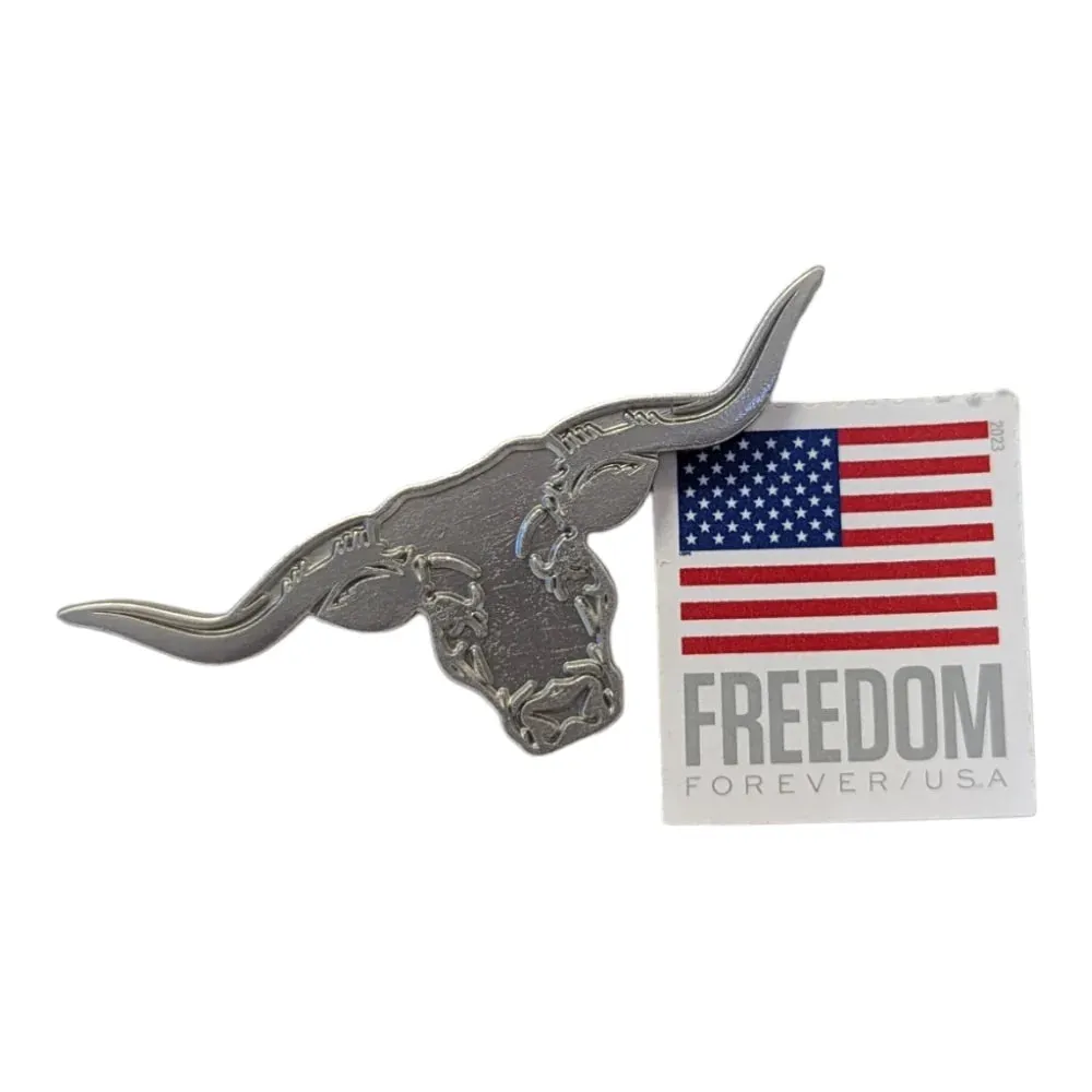 Longhorn | Magnetic Hat Pin