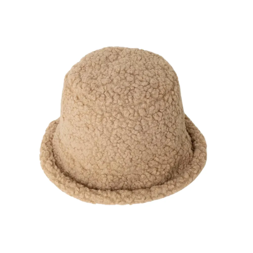 Look by M Fisherman's Reversible Bucket Camel Hat (Women's)