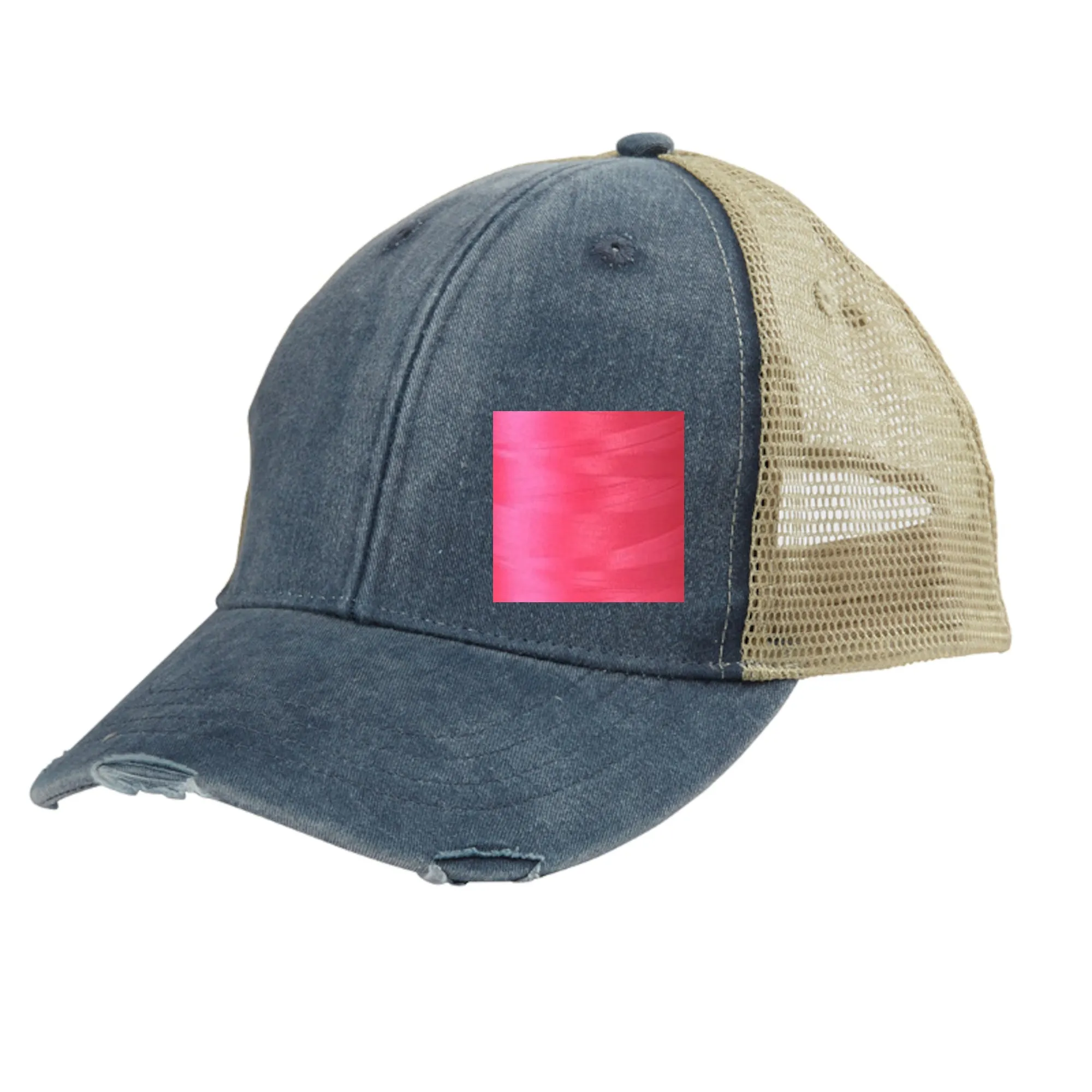 Louisiana Hat | Distressed Snapback Trucker | state cap | many color choices