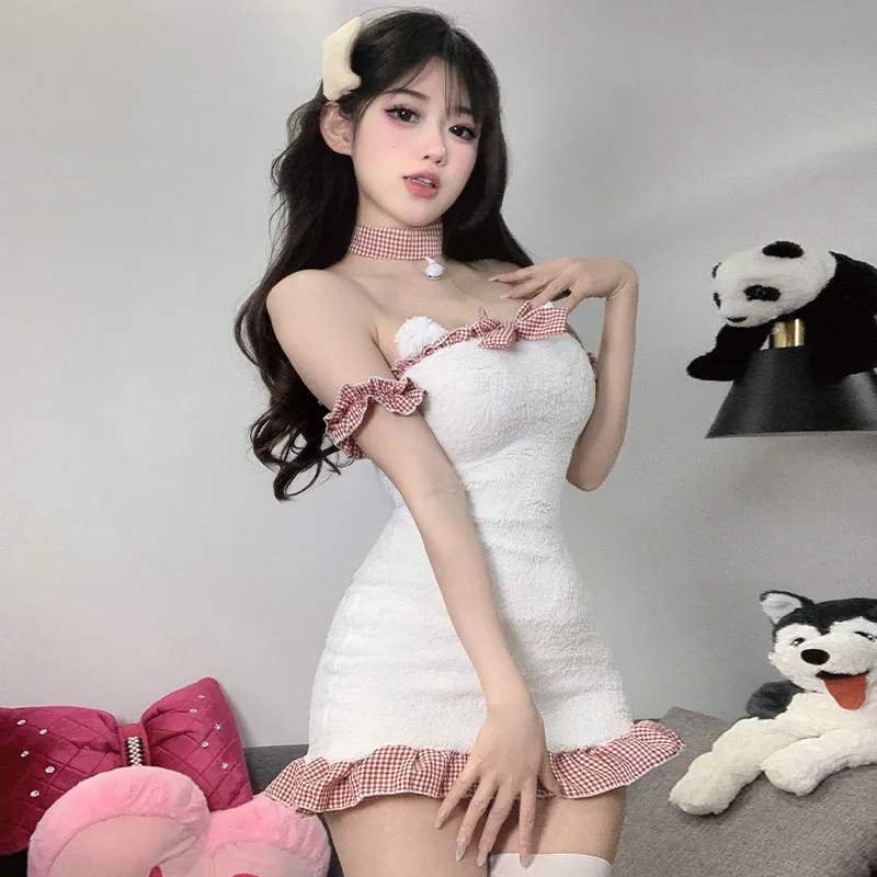 lovingocean M-570 Bear-style bandeau dress