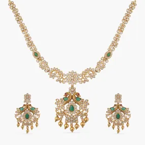 Lumini Antique CZ Necklace Set