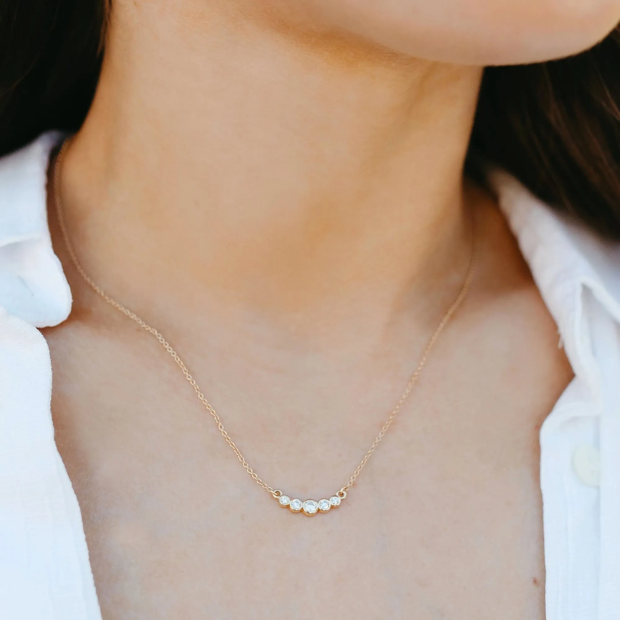 Milestone Diamond Necklace