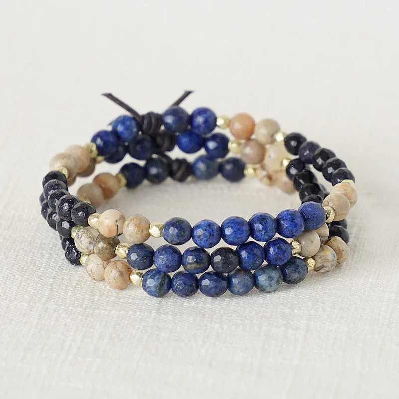 Military Family Mini Bracelet - Blue | Military Tribute Bracelet