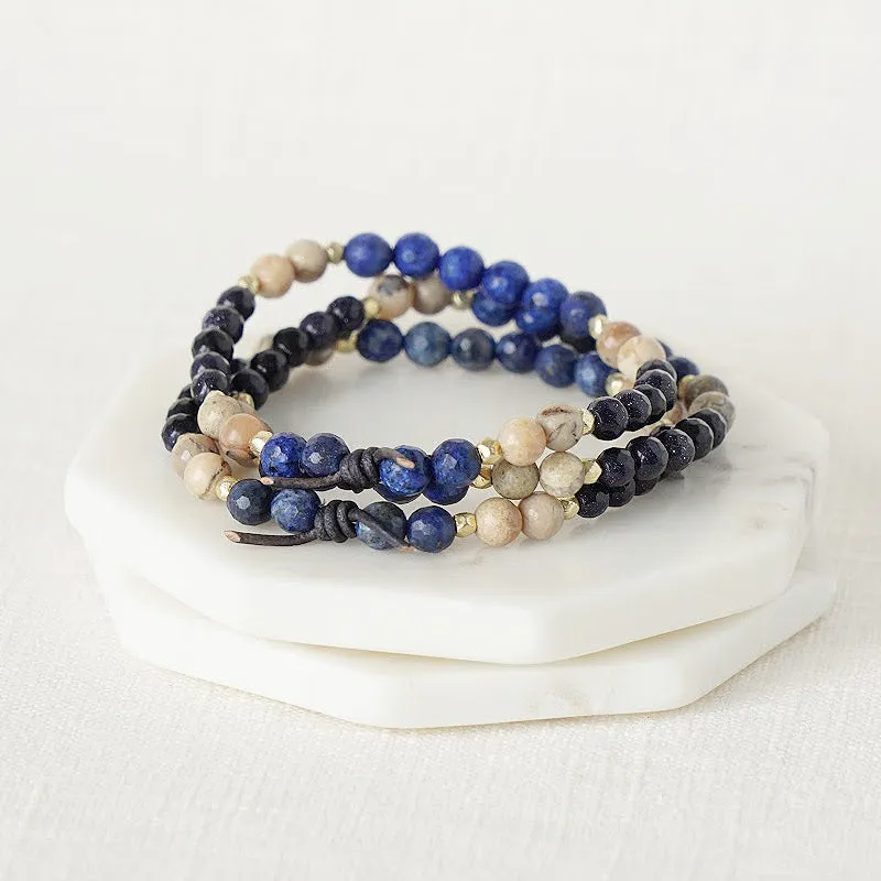 Military Family Mini Bracelet - Blue | Military Tribute Bracelet