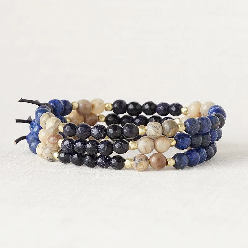 Military Family Mini Bracelet - Blue | Military Tribute Bracelet