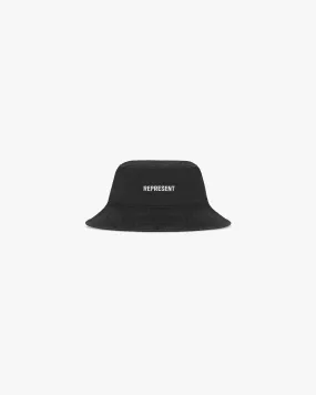 Mini Represent Bucket Hat - Black