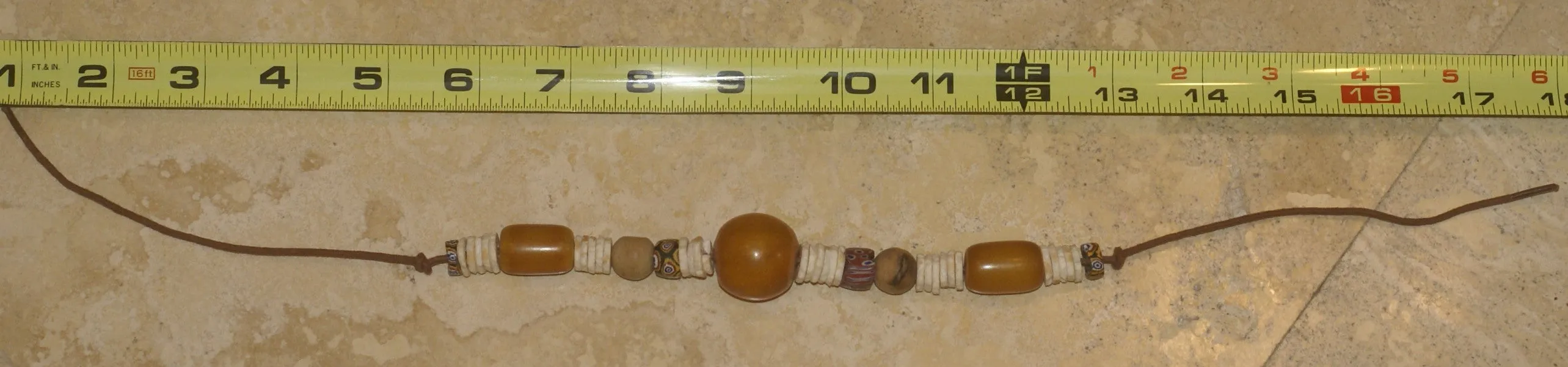 MOROCCO TRIBAL BERBER TOUAREG DOWRY WEDDING ETHNIC BEADS NECKLACE , BRIDE PRICE, WITH AMBER BEADS , WOOD BALLS, CONUS SHELL RINGS, AND COLORFUL GLASS BEADS NECK25   LONG OTHER COCONUT SHELL NECKLACE