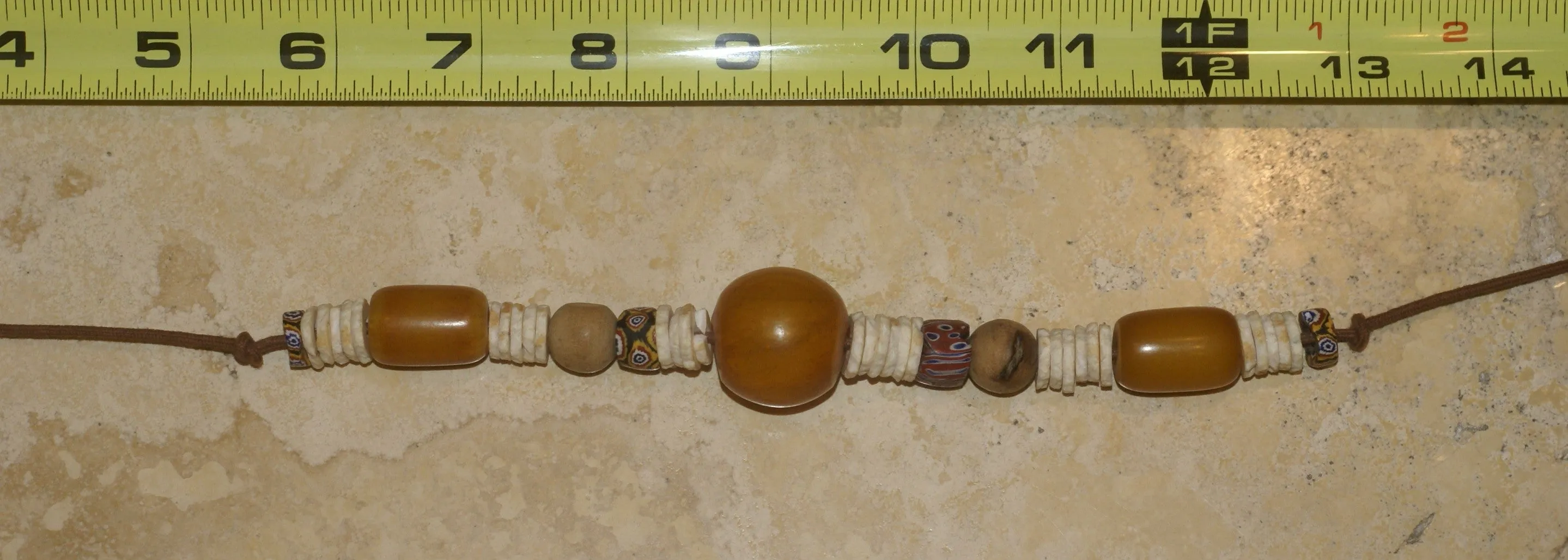 MOROCCO TRIBAL BERBER TOUAREG DOWRY WEDDING ETHNIC BEADS NECKLACE , BRIDE PRICE, WITH AMBER BEADS , WOOD BALLS, CONUS SHELL RINGS, AND COLORFUL GLASS BEADS NECK25   LONG OTHER COCONUT SHELL NECKLACE