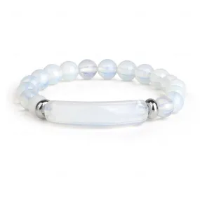 Natural Opal Crystal Bracelet (Circumference 15.5cm) 天然蛋白石手鍊 (鍊長 15.5cm) (KJBR16075a)