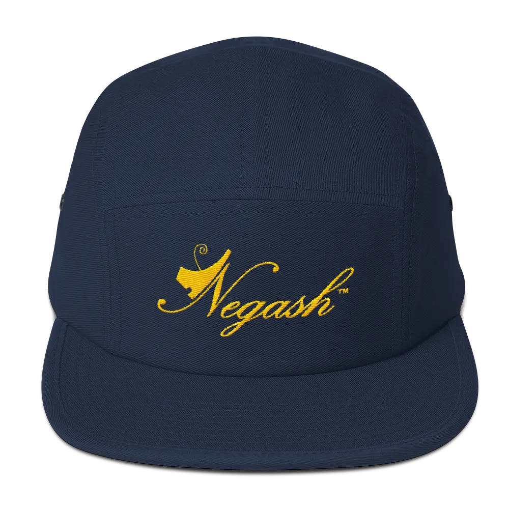 Negash Signature #Next2BeKing Five Panel Cap