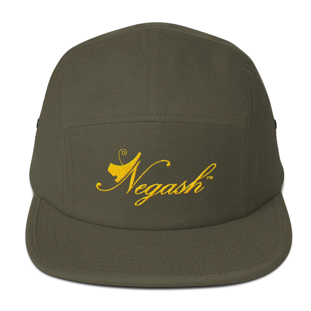 Negash Signature #Next2BeKing Five Panel Cap