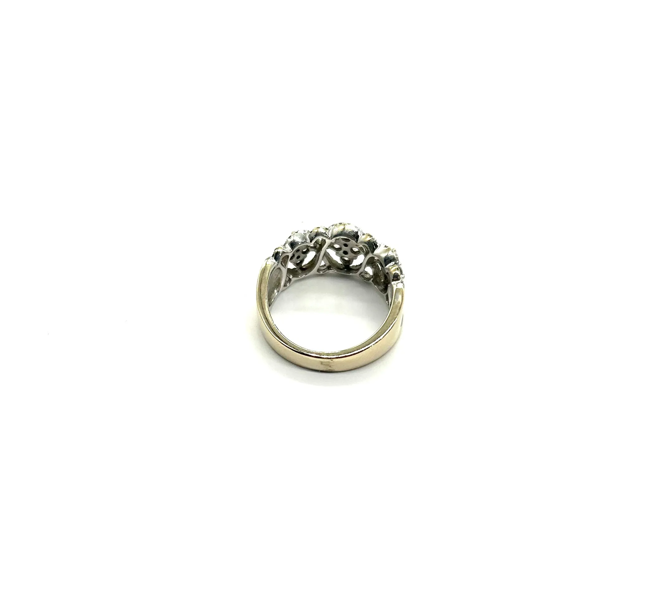 New* Gorgeous 1.09CTW Open Diamond Ring