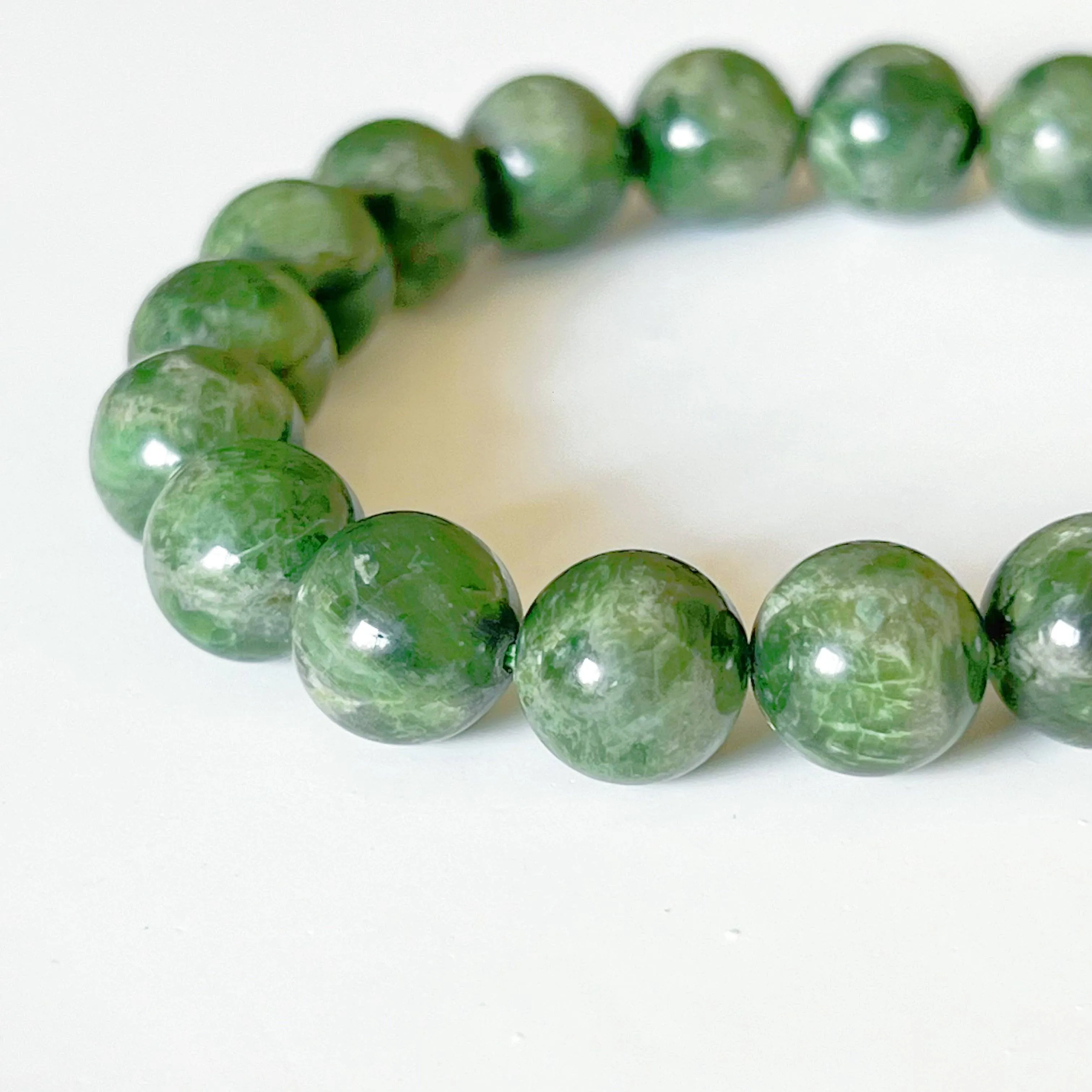 Ninaouity - Heart Chakra Green Diopside Crystal Bracelet