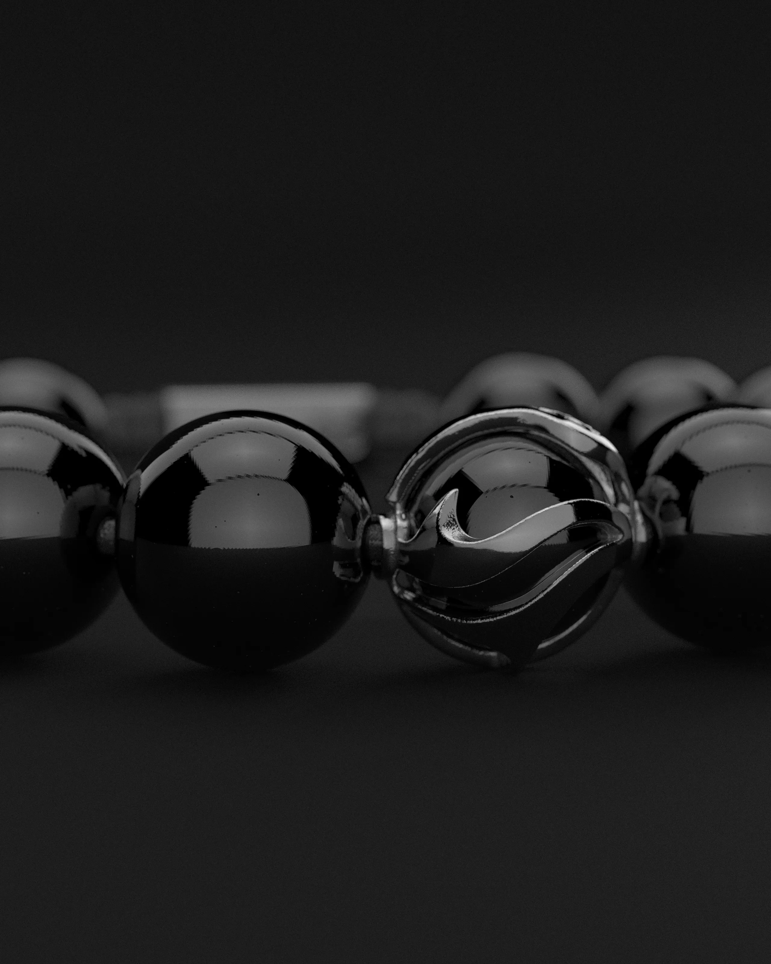 ONYX BRACELET 12MM | WAVES by Seekers Men's Jewelry