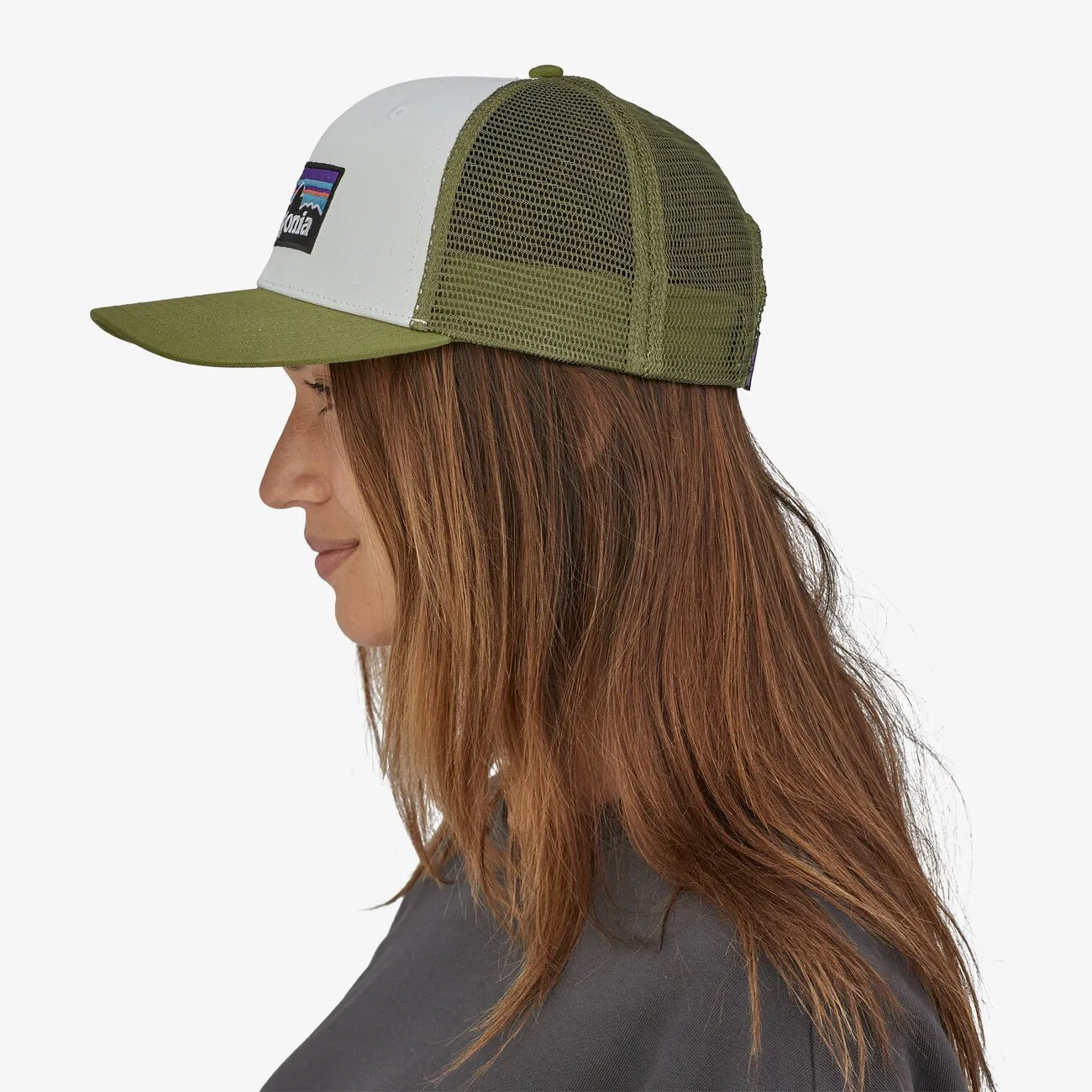 PATAGONIA P6 LOGO TRUCKER HAT