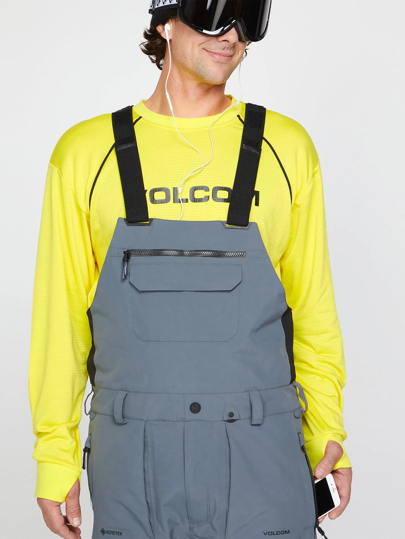 Rain Gore-Tex Bib Overall - Dark Grey