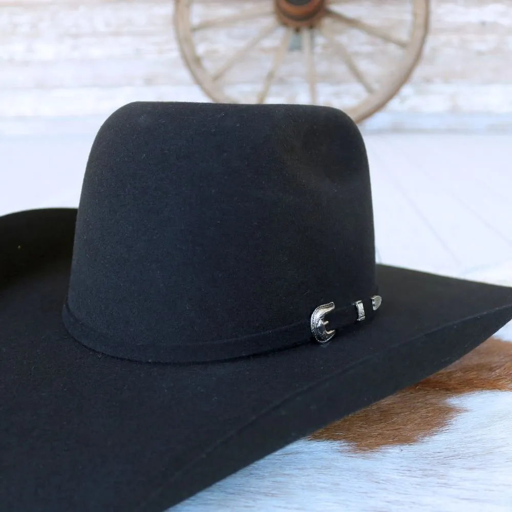 Resistol Black Felt Cowboy Hat - Pay Window