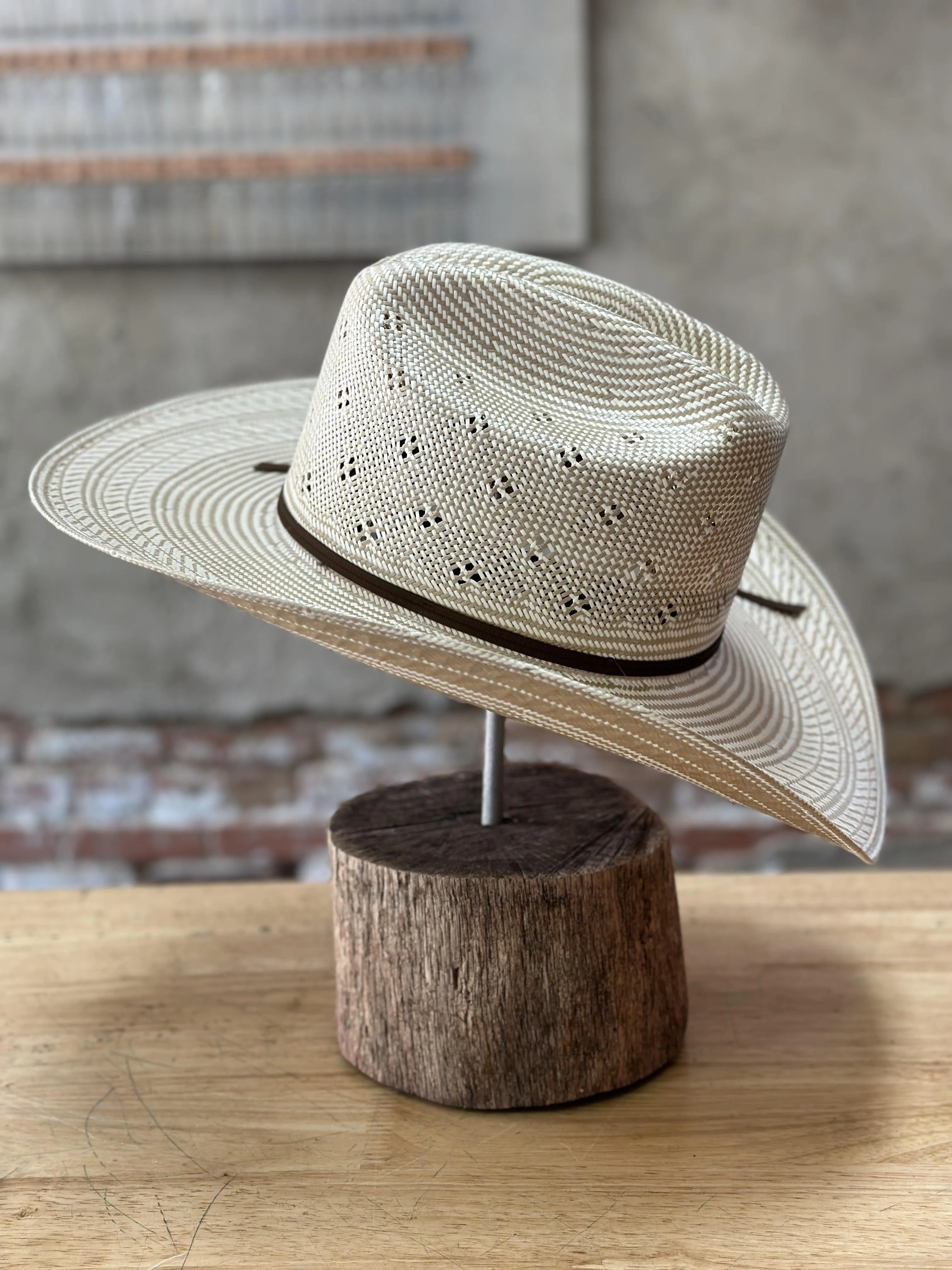 Resistol Conley 20X Straw Cowboy Hat - Natural/Tan