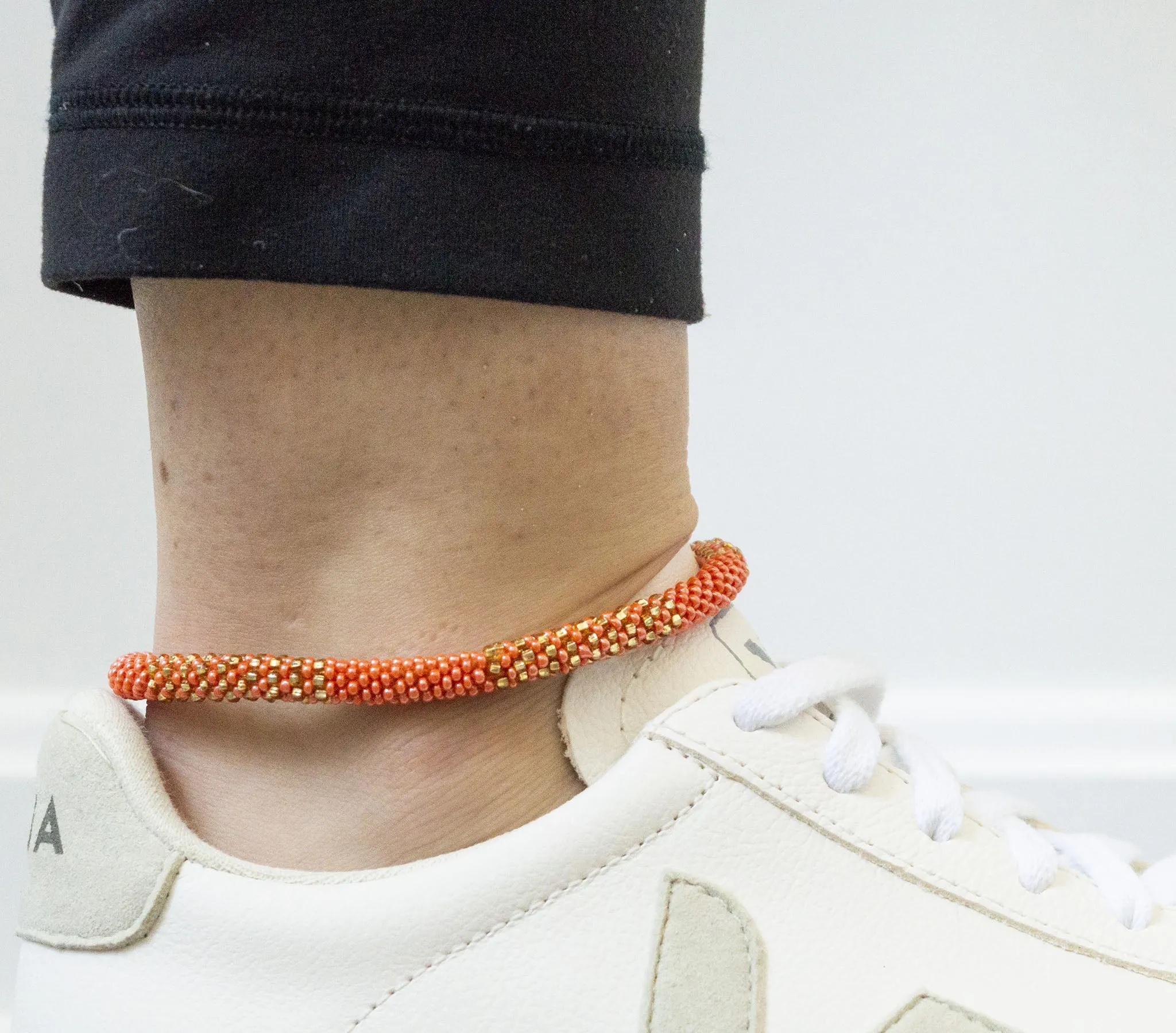 Roll-On® Anklet <br> Orange Crush