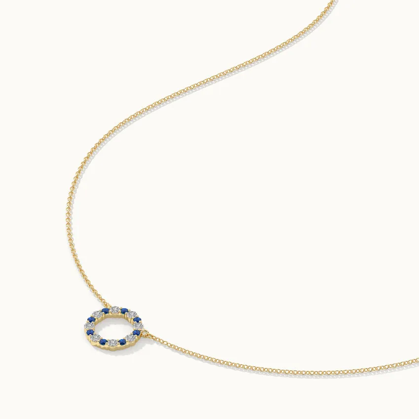 Round Diamond Necklace