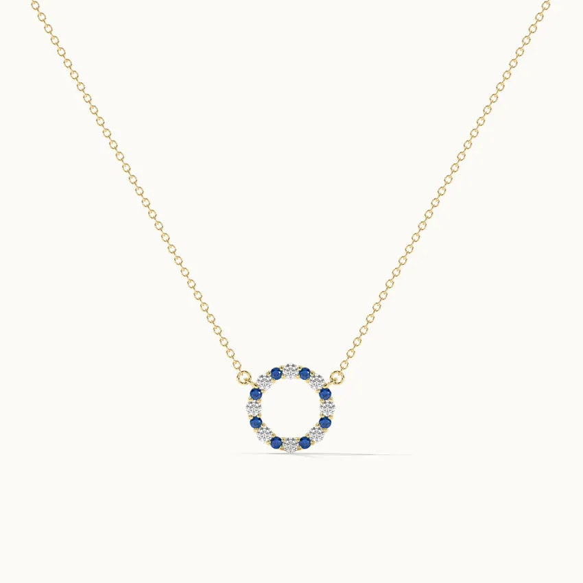 Round Diamond Necklace