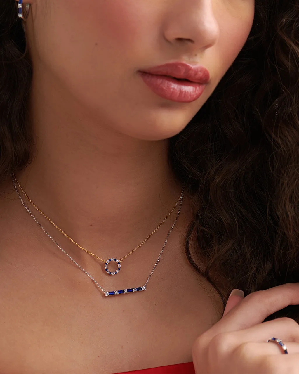 Round Diamond Necklace