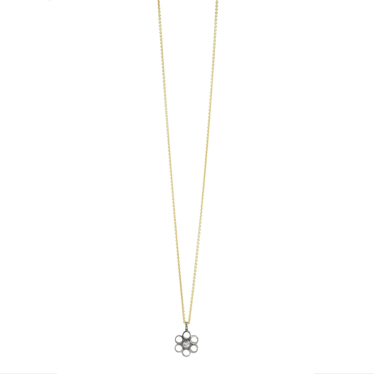 SALE! Rosette Pendant Necklace by Thea Izzi