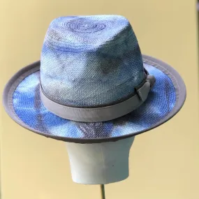 Santa Fe Fedora in Tie Dye Panama