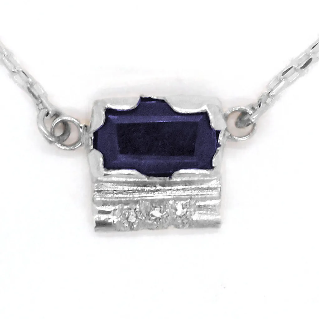 Sapphire & Diamonds Necklace