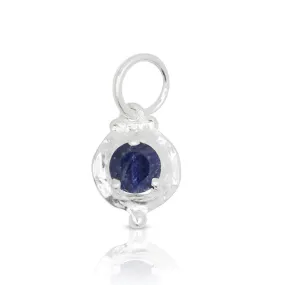 SEPTEMBER SAPPHIRE BIRTHSTONE CHARM