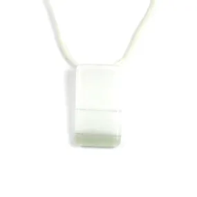 Shades Glass Pendant - White