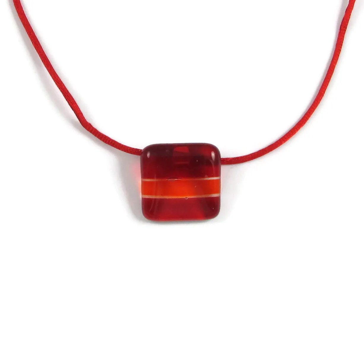 Shades Mini Glass Pendant - Amber