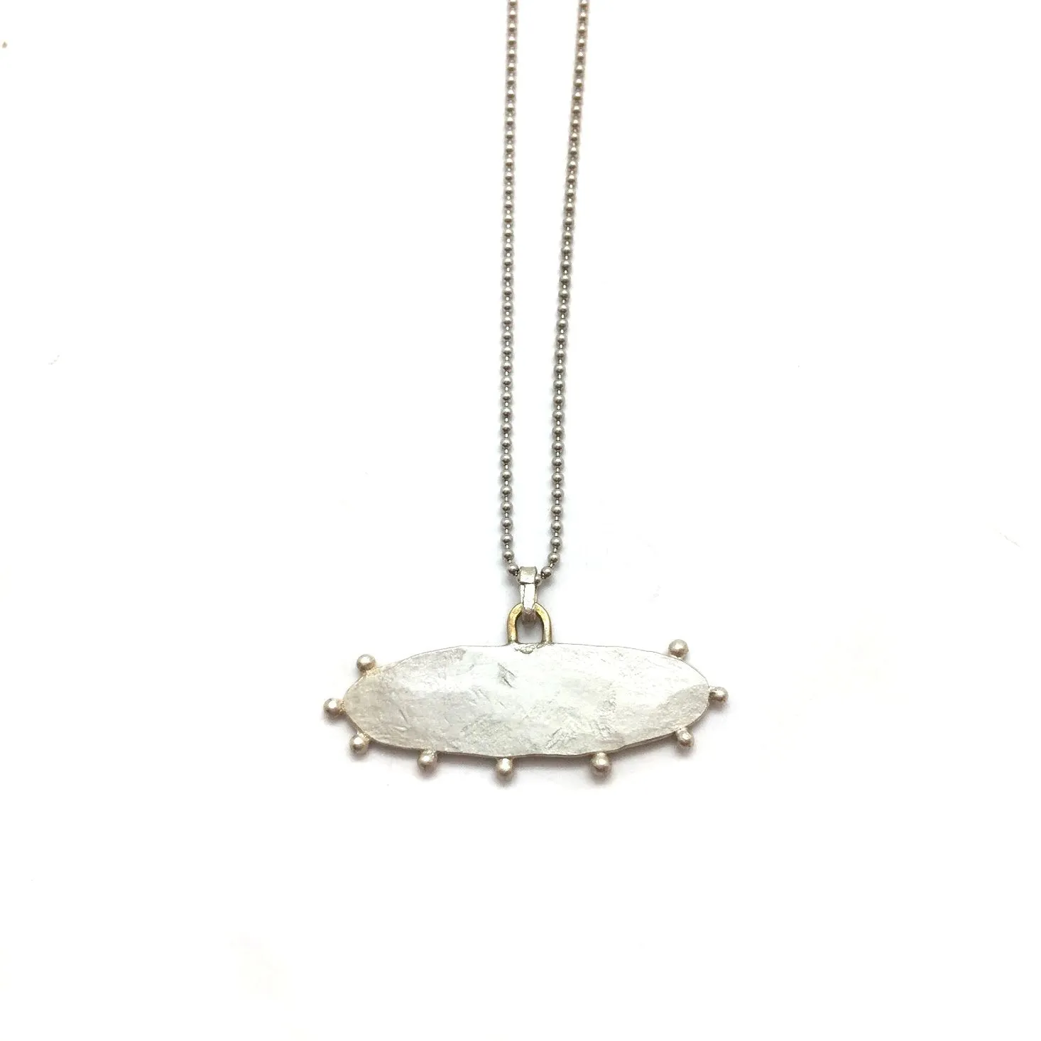 Silver Cloud Pendant Necklace