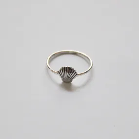 Silver Shell Ring