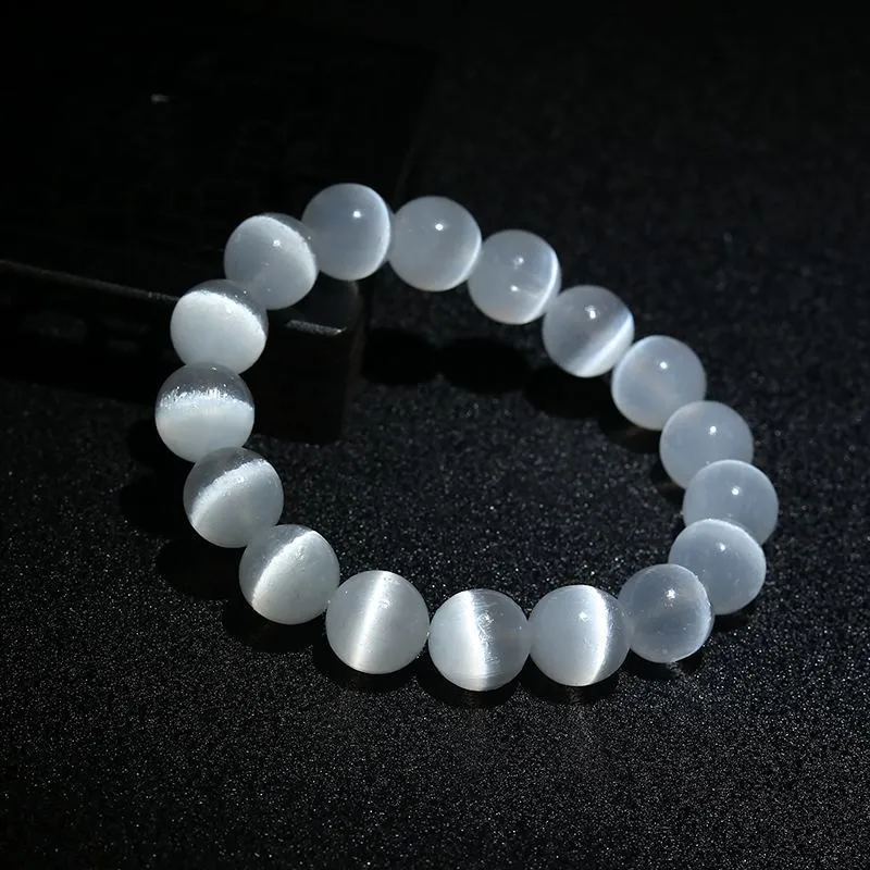 Simple Jewelry White Opal Bracelet