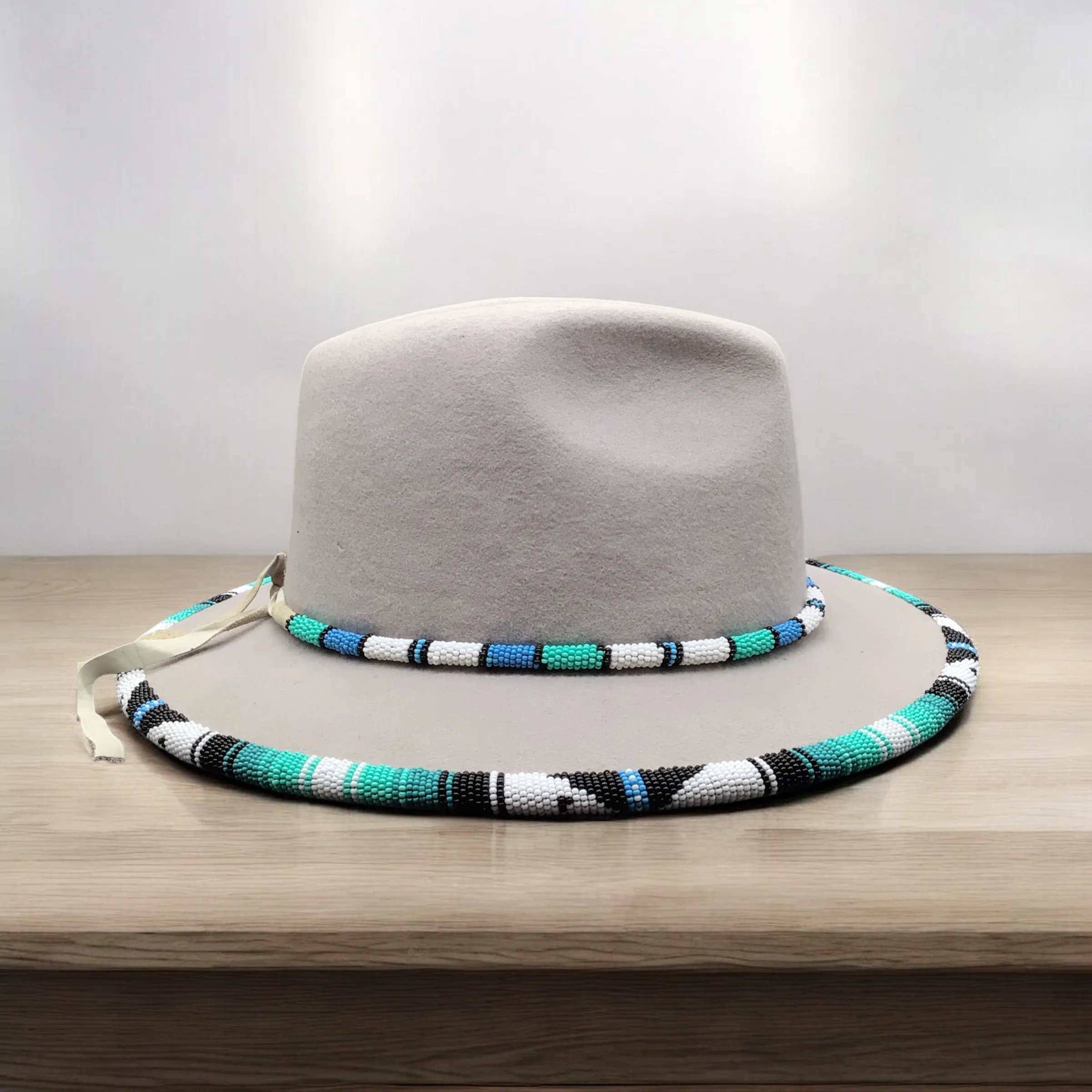 Size-61 Handmade Beaded Hat (24)