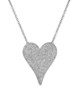 S.Row Designs Diamond Heart Necklace