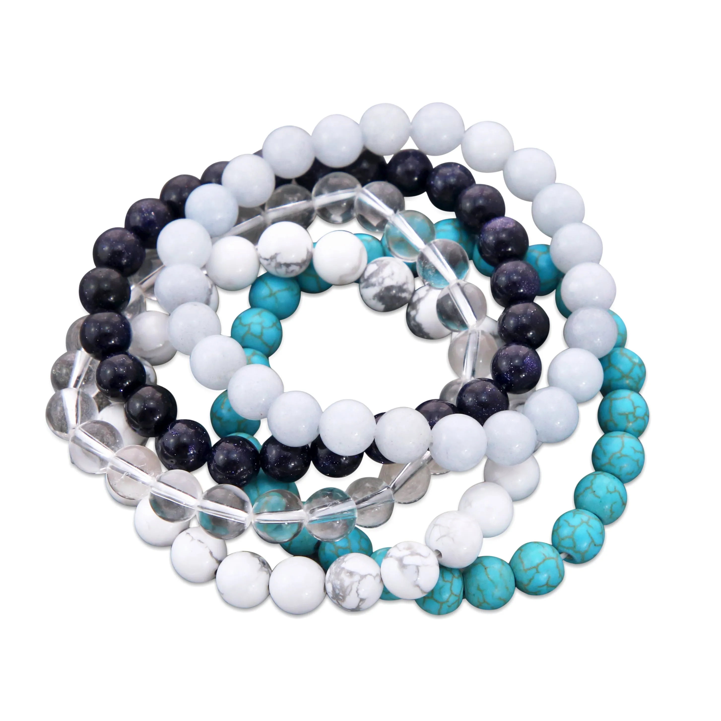 Stacker Bracelets - 8mm Beads