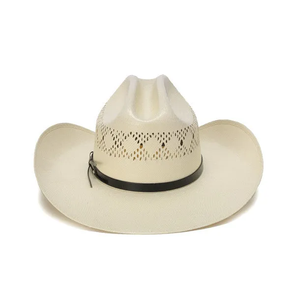 Stampede Hats - 50X Shantung Cowboy Hat with Mini Conchos