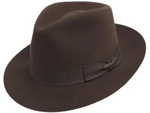 Stetson Downs Fur Felt Fedora Hat