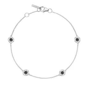 Tacori 4-Station Petite Black Onyx Gemstone Bracelet SB23019