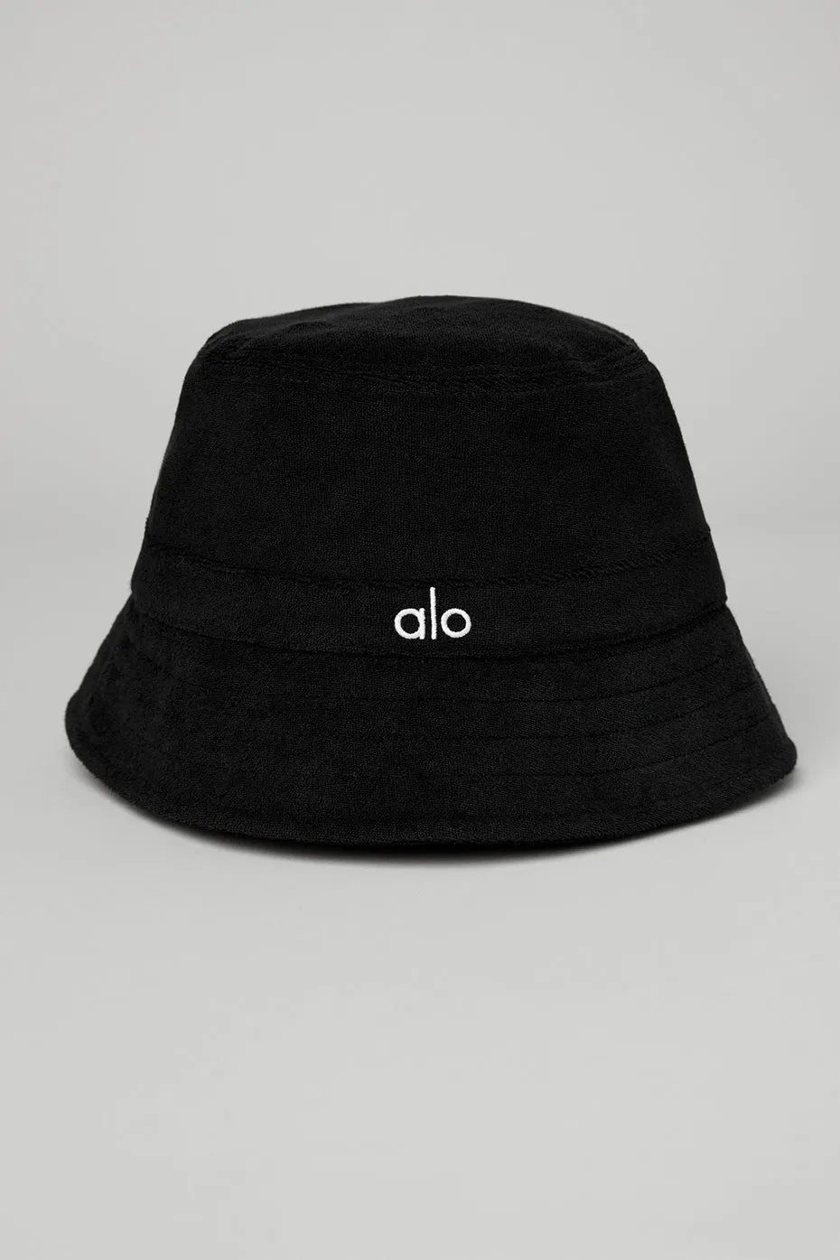 Terry Beachside Bucket Hat - Black