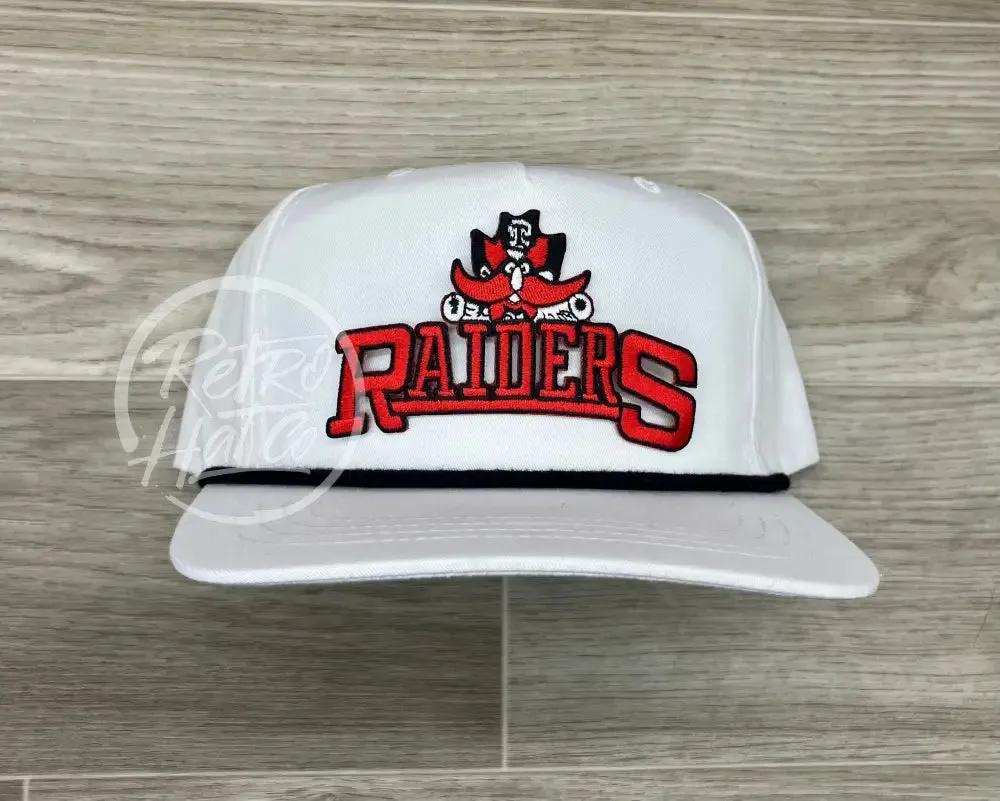 Texas Tech Red Raiders on Retro Rope Hat