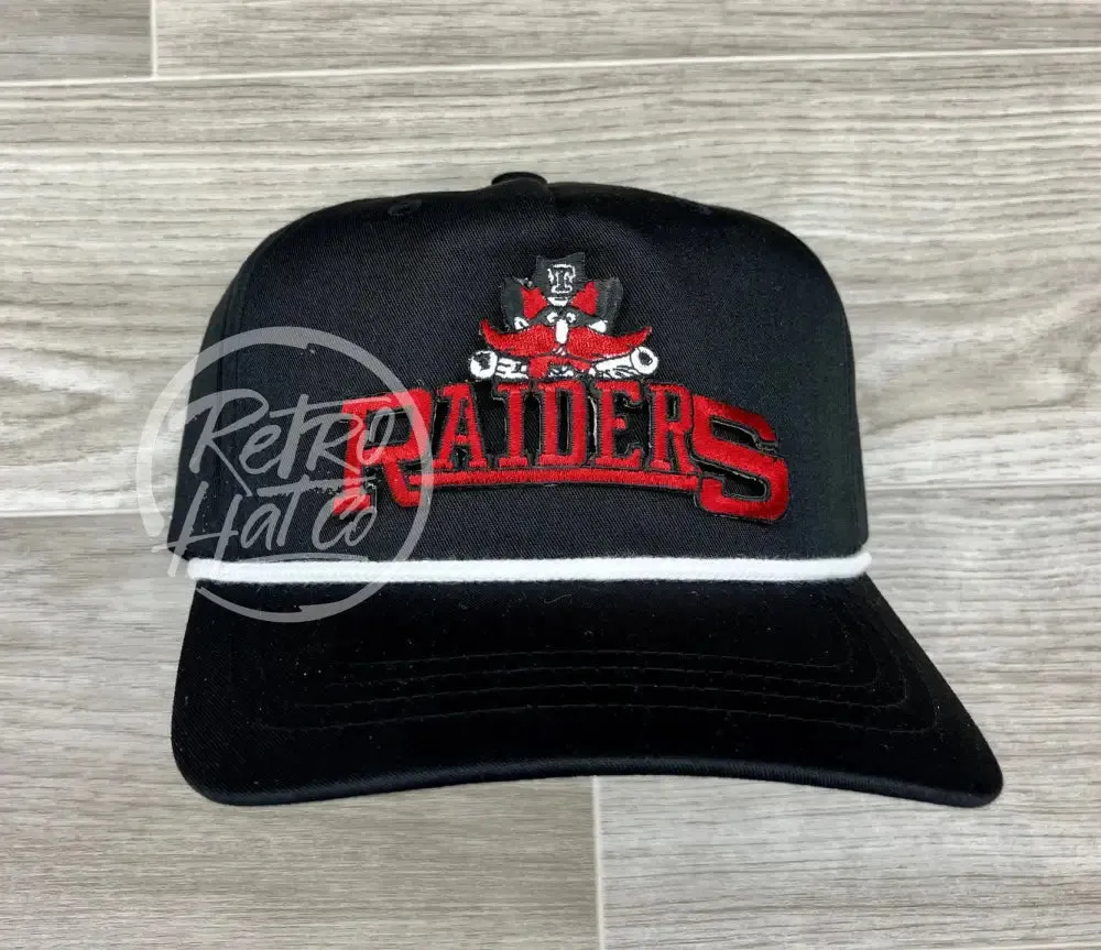 Texas Tech Red Raiders on Retro Rope Hat