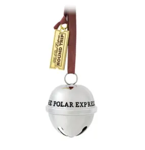 The Polar Express™ 20th Anniversary Santa's Sleigh Bell 2024 Metal Ornament