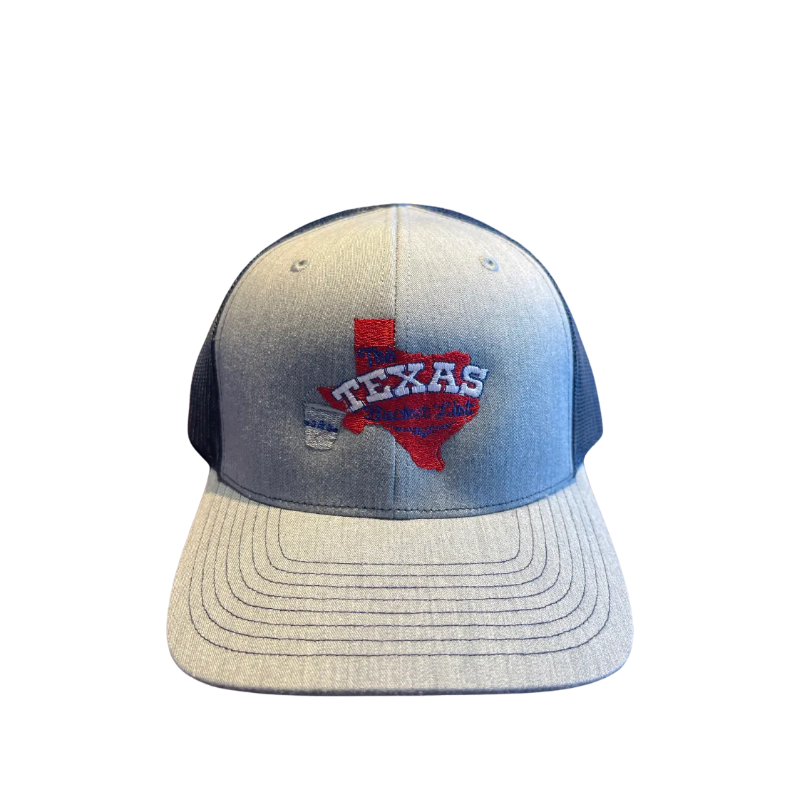 The Texas Bucket List Official Cap - Heather Gray/Navy