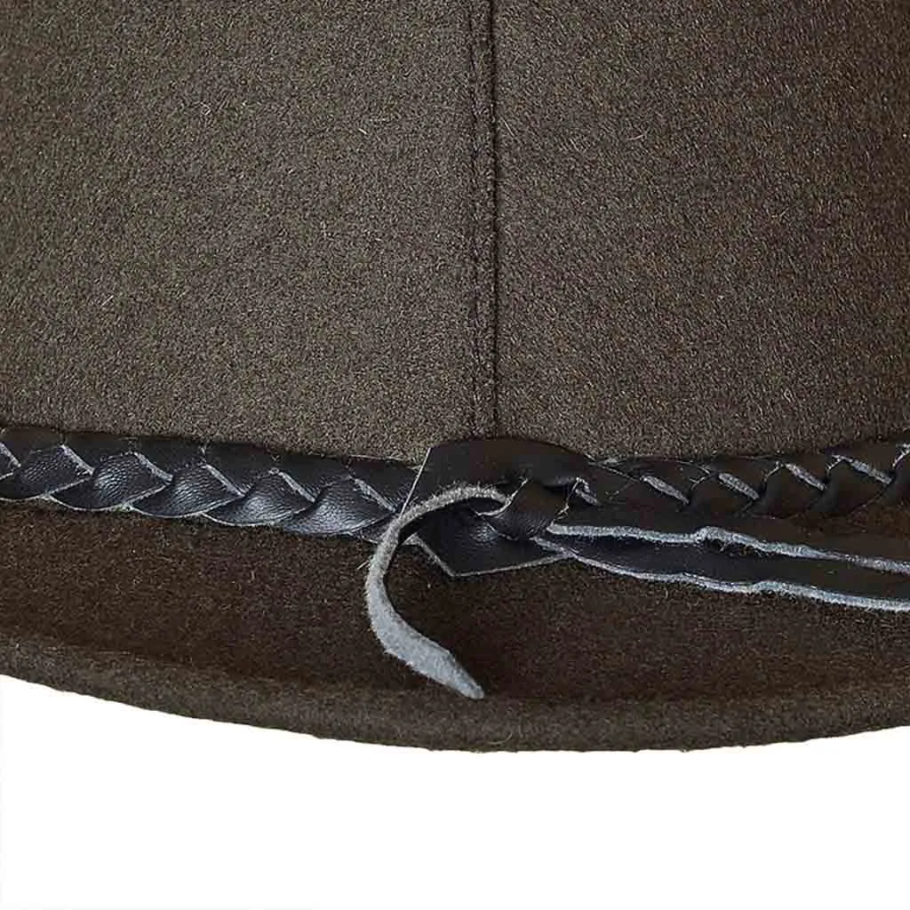 Traditional Bavarian Country Man Wool Hat Green