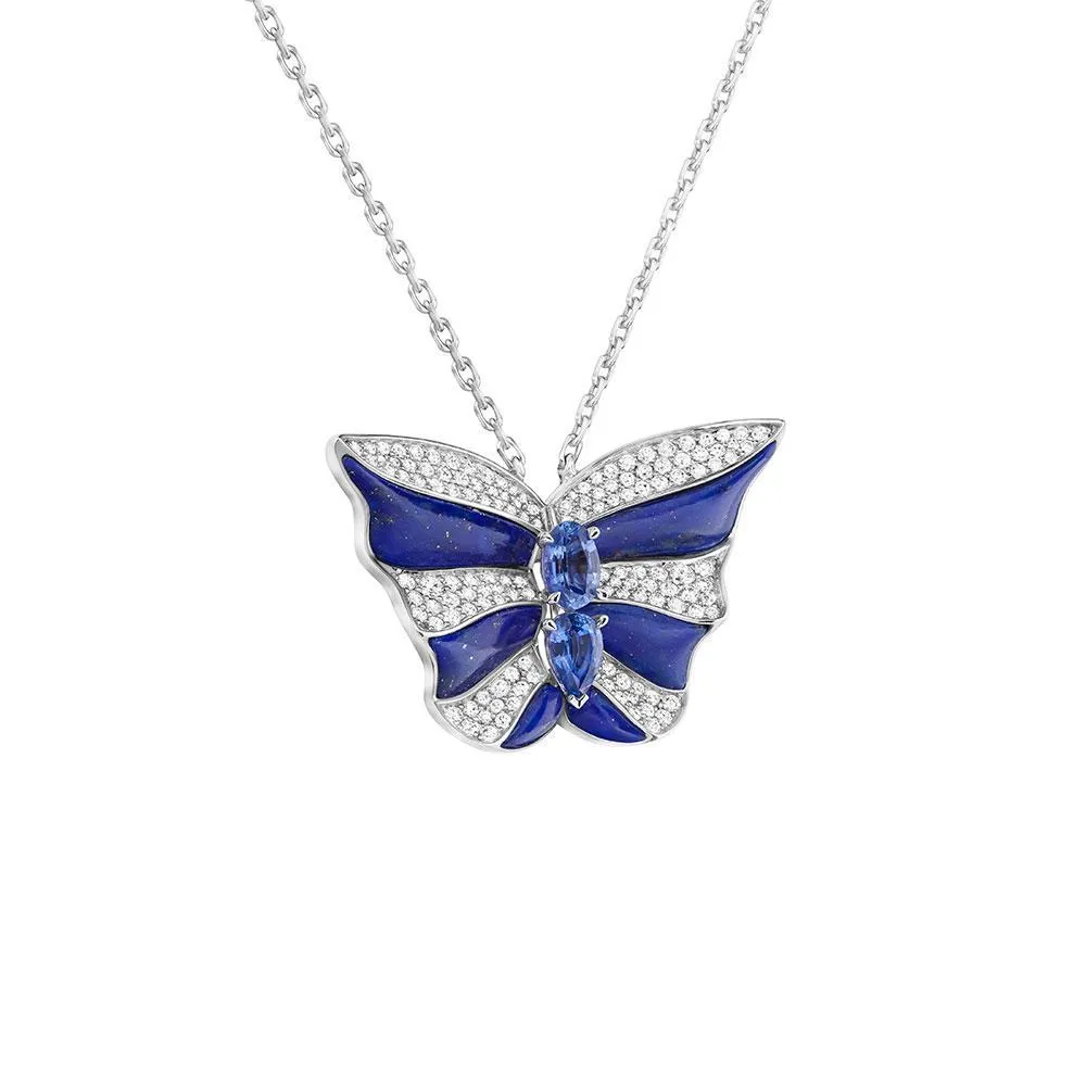 Tropical Butterfly Large Necklace